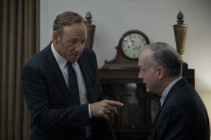 Kevin Spacey in a scene from Netflix's House of Cards. (Photo by: Melinda Sue Gordon for Netflix).