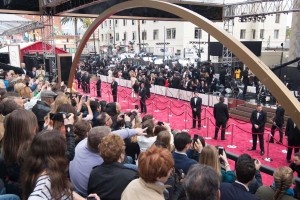 A view of the red carpet. (Photo by: Tom Lew/©A.M.P.A.S.).