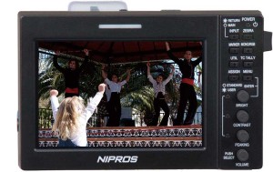 Nipros HDF-500 full HD color monitor/viewfinder.
