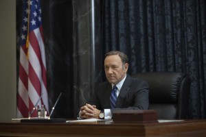 Kevin Spacey in season 2 of Netflix's House of Cards. (Photo by Nathaniel Bell for Netflix).