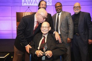 Lifetime Achievement Award recipients Alan Heim (left) and Randy Roberts.