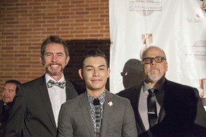 From left: Steven Seagle, Ryan Potter and Duncan Rouleau.