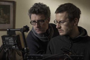Pawel Pawlikowski (left) and cinematographer Lukasz Zal.