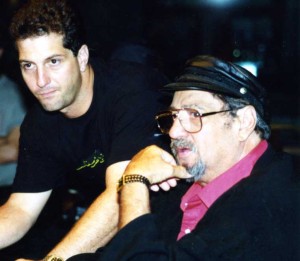 Director Denny Tedesco (left) and father Tommy Tedesco.