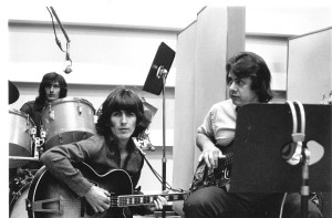 From left: George Harrison and Joe Osborn.