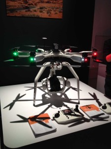 Intuitive Aerial's Aerigon at the Canon booth.