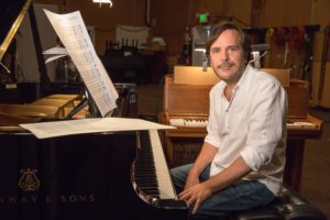 Composer Marcelo Zarvos during the Scoring Session for Fences. Photo credit: Chris Frawley