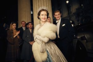 Claire Foy & Matt Smith in The Crown