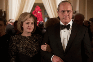 Amy Adams (Lynne Cheney) and Christian Bale (Dick Cheney) in Vice