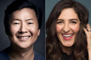 Ken Jeong and D'arcy Carden