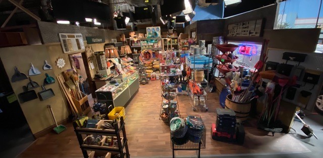 The Conners Hardware Store set