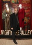 Costume Designer Luis Sequeira at Saks display inspired by Nightmare Alley costumes