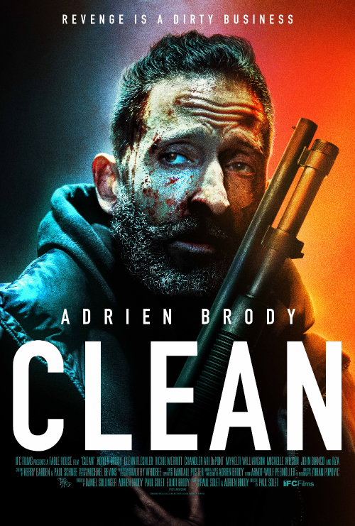 Clean movie poster